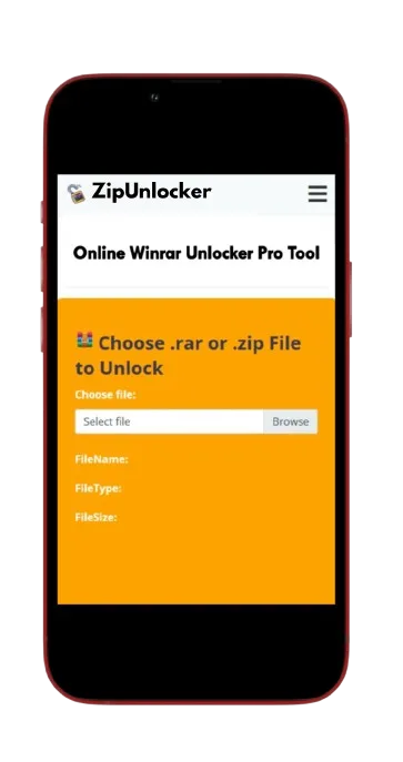 Screenshot of the Zip Unlocker interface showing password recovery process.